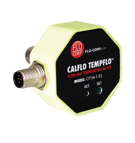 FLO-CORP CALFLO CFTM THERMAL MASS FLOW AND TEMPERATURE METER