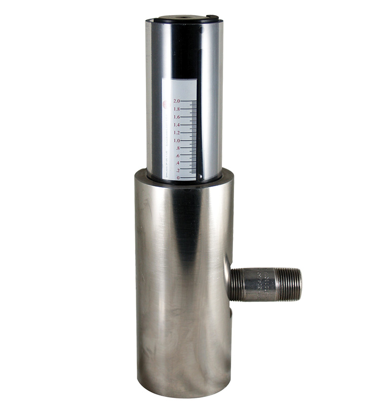 FLO-CORP MEMFLO MFHM VOLUMETRIC VA HIGH PRESSURE FLOW METER