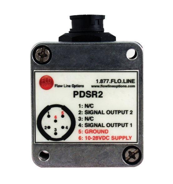 FLO-CORP PDFLO PDSR1 & PDSR2 SPUR GEAR SENSOR