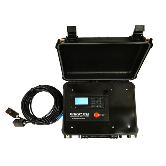 Clamp-on ultrasonic flow meter