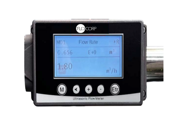 ultrasonic flow meter for small pipes
